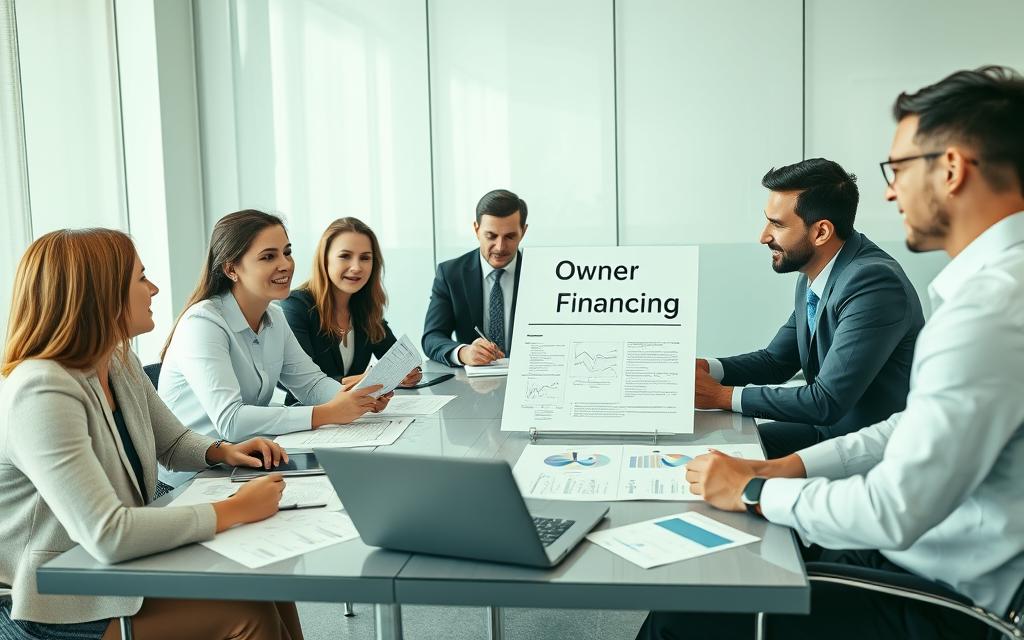 can owner financing be used as a downpayment for business